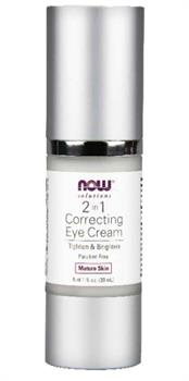NOW Foods<br>2 in 1 Correcting Eye Cream